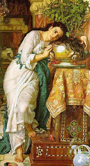 William Holman Hunt Isabella and the Pot of Basil china oil painting image